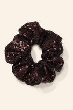 Pailletten Scrunchie für festliche Frisuren