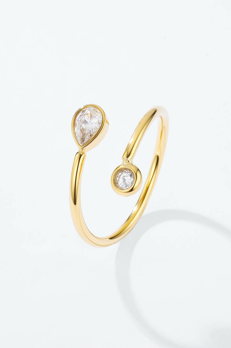Ring doppel Steinchen