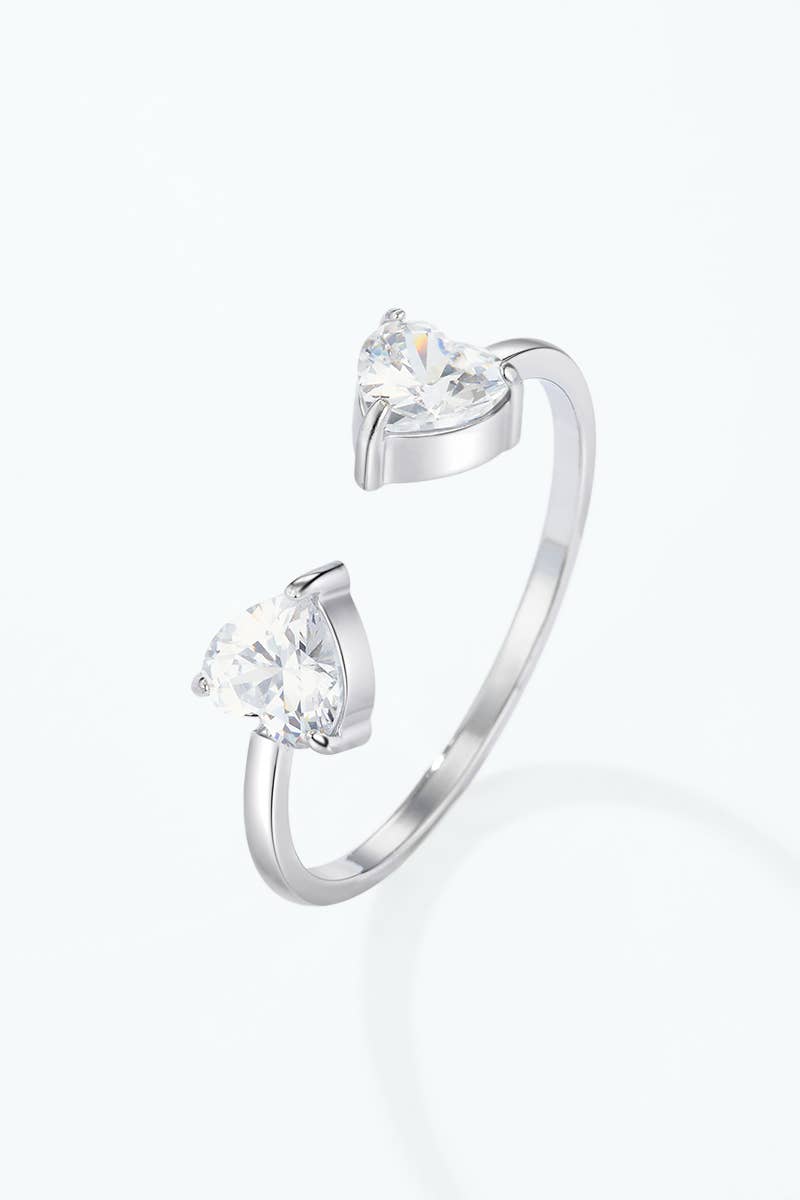 Zirkonia Ring aus Edelstahl