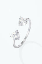 Zirkonia Ring aus Edelstahl