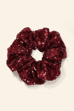 Pailletten Scrunchie für festliche Frisuren
