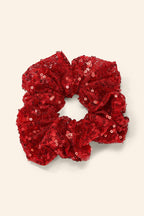 Pailletten Scrunchie für festliche Frisuren