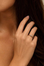 Ring Marquiseförmiger Zirkon