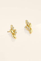 Goldener Edelstahl Ohr Piercing 
