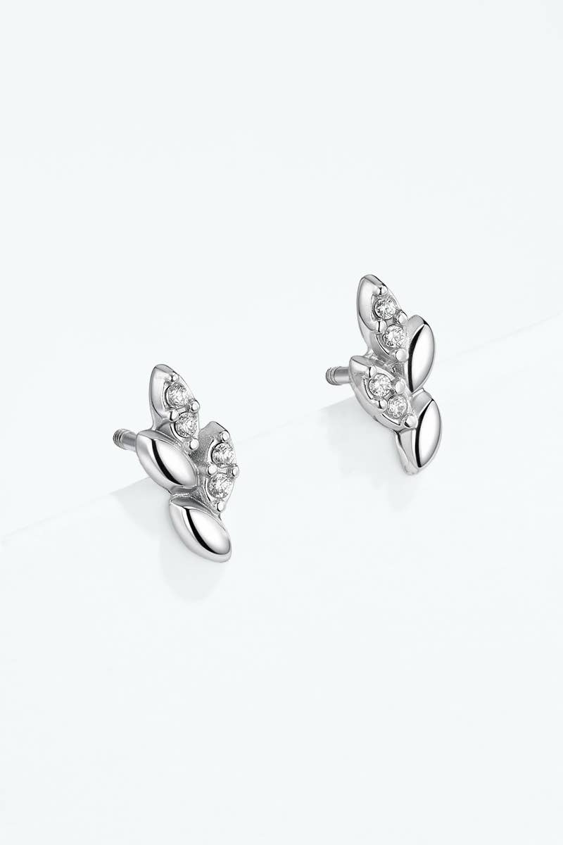 Ohr Piercing Stecker Silber 