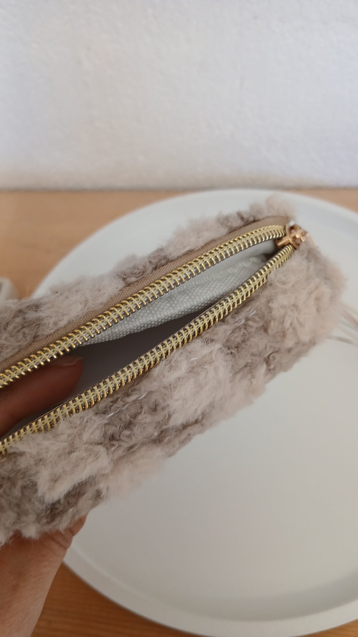 Kosmetiktasche Teddyfell 