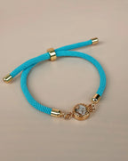 Armband Türkis mit Naturstein Anhänger