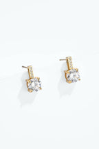 Ohrstecker gold Zirkonia