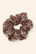 Pailletten Scrunchie für festliche Frisuren
