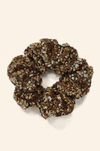 Pailletten Scrunchie für festliche Frisuren