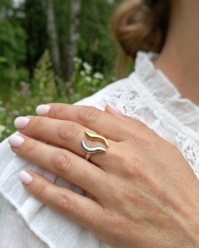 Moderner Damen Ring