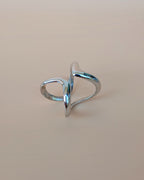 Silberner Statement Ring
