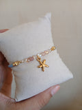Armband hellblau mit Seestern