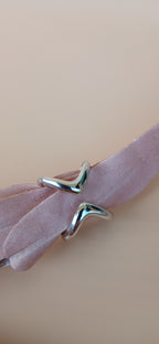 Silberner Statement Ring